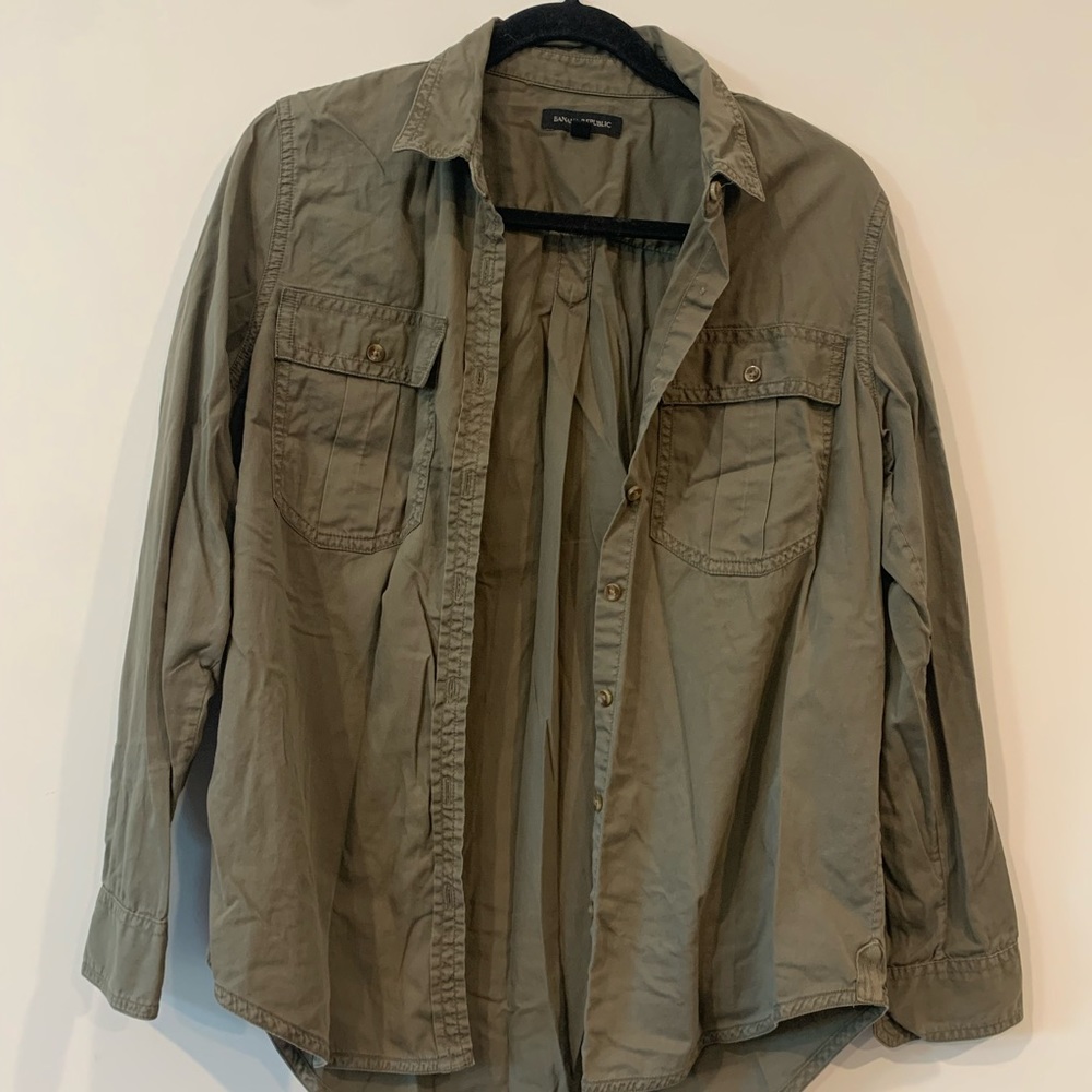 Banana Republic Army Jacket